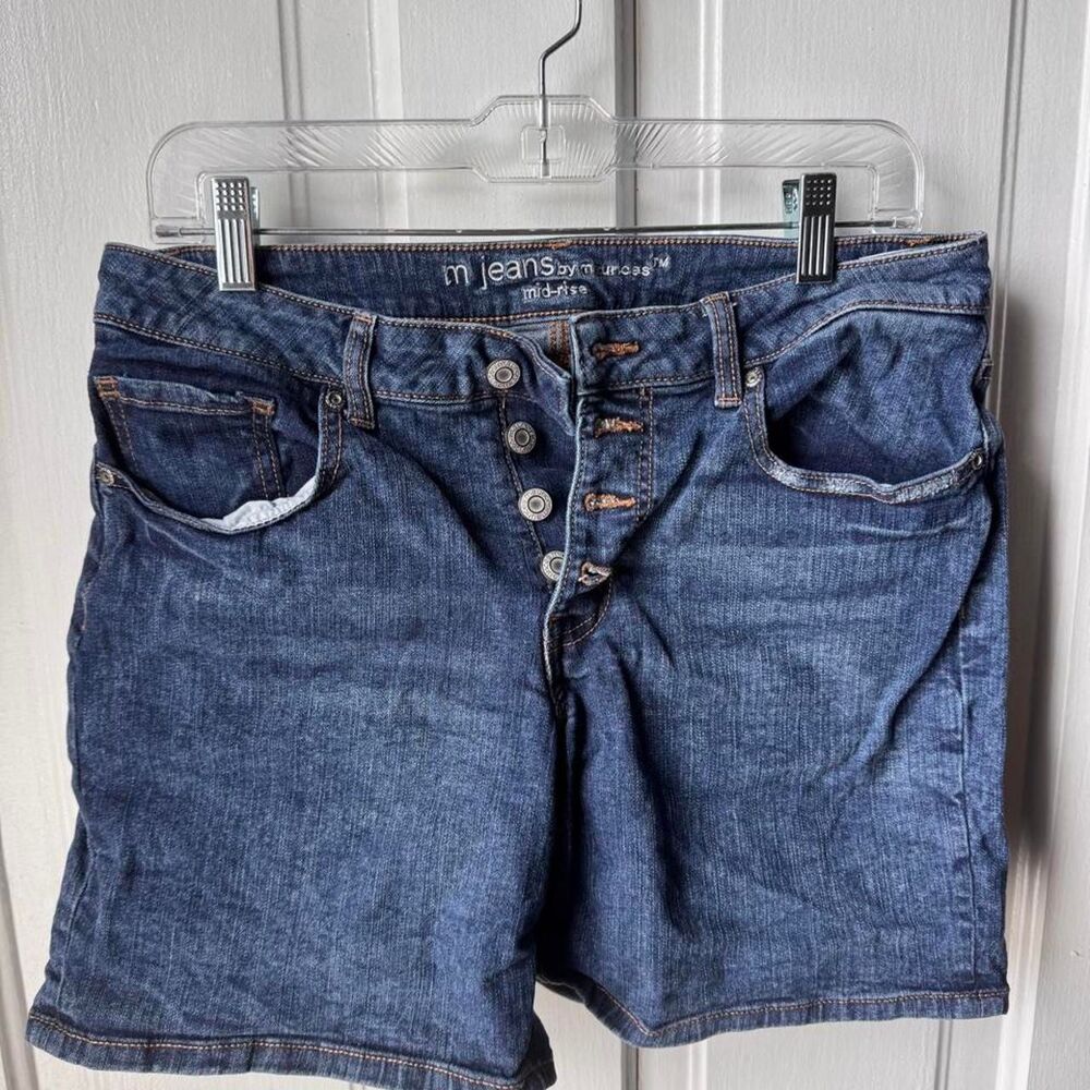 Maurices Women's Blue and Navy Shorts